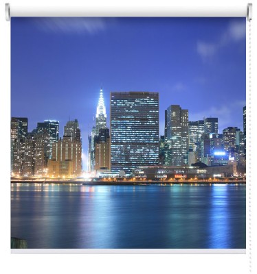 Houseart Κέντρο του Μανχάταν, Πόλεις - Ταξίδια, Ρολοκουρτίνες, 100 x 100 εκ.