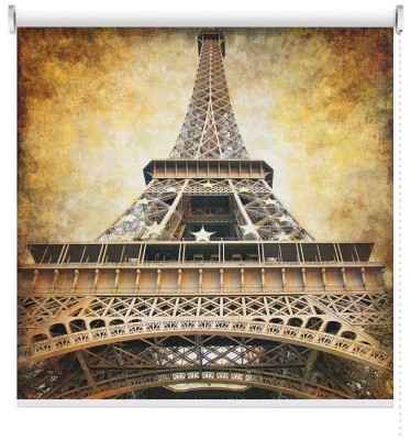 Vintage Πύργος \'Αιφελ, Πόλεις - Ταξίδια, Ρολοκουρτίνες, 90 x 114 εκ.