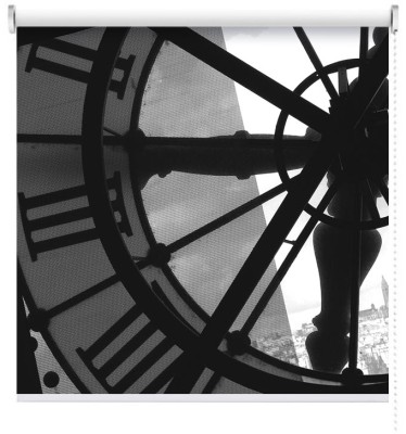 Εικόνα ενός ρολογιού, Πόλεις - Ταξίδια, Ρολοκουρτίνες, 120 x 81 εκ.