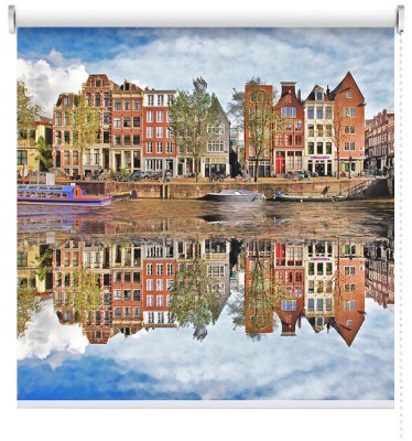 Houseart Άμστερνταμ, Ολλανδία, Πόλεις - Ταξίδια, Ρολοκουρτίνες, 100 x 100 εκ.