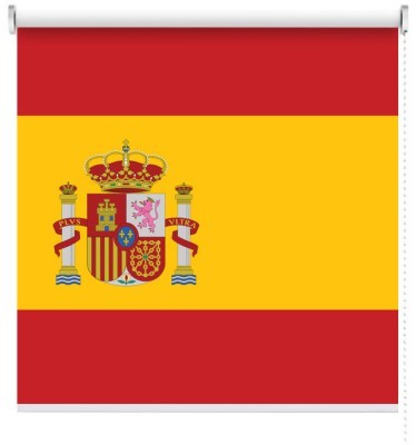 Houseart Ισπανία, Σημαίες του κόσμου, Ρολοκουρτίνες, 125 x 120 εκ.