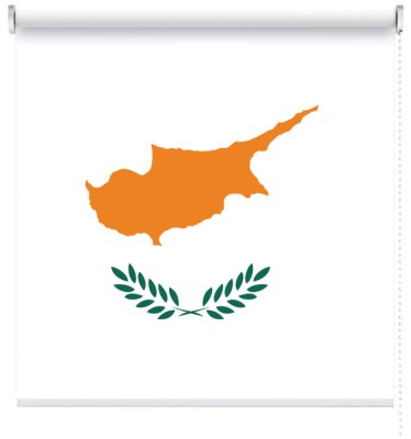 Houseart Κύπρος, Σημαίες του κόσμου, Ρολοκουρτίνες, 130 x 129 εκ.