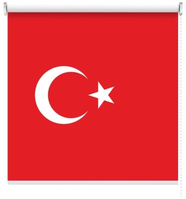Τουρκία, Σημαίες του κόσμου, Ρολοκουρτίνες, 125 x 120 εκ.