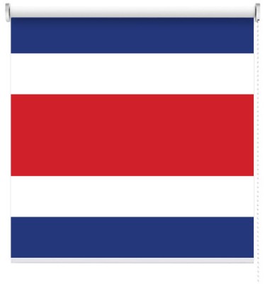 Houseart Κόστα-Ρίκα, Σημαίες του κόσμου, Ρολοκουρτίνες, 130 x 129 εκ.