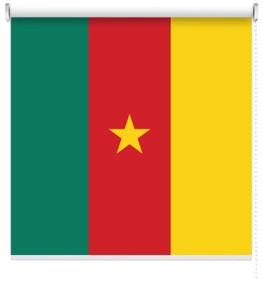 Καμερούν, Σημαίες του κόσμου, Ρολοκουρτίνες, 125 x 120 εκ.