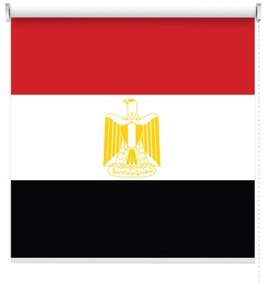 Houseart Αίγυπτος, Σημαίες του κόσμου, Ρολοκουρτίνες, 125 x 120 εκ.