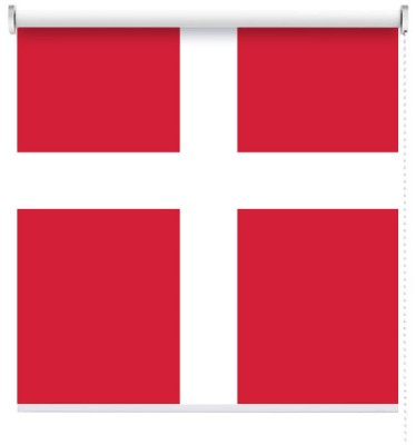 Houseart Δανία, Σημαίες του κόσμου, Ρολοκουρτίνες, 120 x 110 εκ.