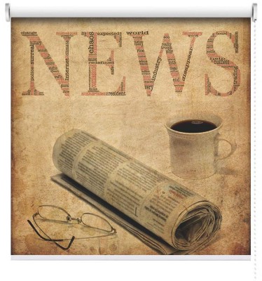 Παλιά Εφημερίδα, Vintage, Ρολοκουρτίνες, 96 x 107 εκ.