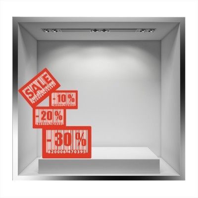 Διακόσμηση παιδικού δωματίου House Art - ΣΗΜΑΝΤΙΚΟ: Σε περίπτωση διαφοράς τιμής από το κατάστημα ισχύει παντα και μόνο η τιμή του καταστήματος Sales χρωματιστά barcodes, Εκπτωτικά, Αυτοκόλλητα βιτρί