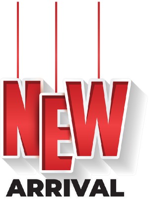 Νέες Παραλαβές, Εκπτωτικά, Αυτοκόλλητα βιτρίνας, 60 x 8