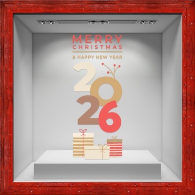 Houseart - ΣΗΜΑΝΤΙΚΟ: Σε περίπτωση διαφοράς τιμής από το κατάστημα ισχύει παντα και μόνο η τιμή του καταστήματος 2026 Gifts, Χριστουγεννιάτικα, Αυτοκόλλητα βιτρίνας, 62