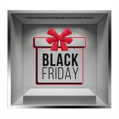 Black Friday Δώρο, Εκπτωτικά, Αυτοκόλλητα βιτρίνας, 50 