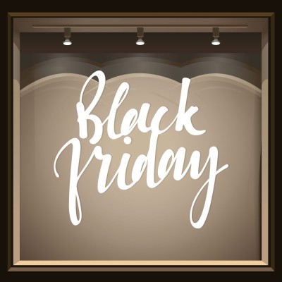 Black Friday – Εκπτώσεις, Εκπτωτικά, Αυτοκόλλητα βιτρίνας, 70 x 63 εκ. (50020)