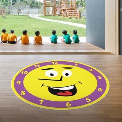 Διακόσμηση παιδικού δωματίου House Art - ΣΗΜΑΝΤΙΚΟ: Σε περίπτωση διαφοράς τιμής από το κατάστημα ισχύει παντα και μόνο η τιμή του καταστήματος Μαθαίνω την Ώρα, Εκπαιδευτικά παιχνίδια, Αυτοκόλλητα δα