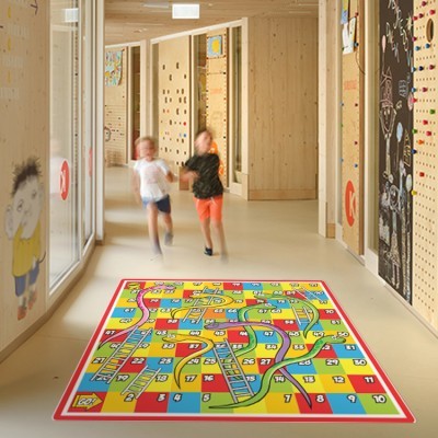 Διακόσμηση παιδικού δωματίου House Art - ΣΗΜΑΝΤΙΚΟ: Σε περίπτωση διαφοράς τιμής από το κατάστημα ισχύει παντα και μόνο η τιμή του καταστήματος Φιδάκι και σκάλες, Κλασικά Παιχνίδια, Αυτοκόλλητα δαπεδ