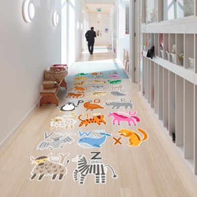 Αλφάβητος με ζωάκια, Εκπαιδευτικά παιχνίδια, Αυτοκόλλητ