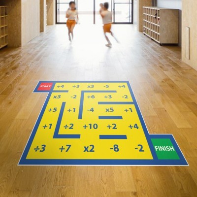 Λαβύρινθος, Λαβύρινθος, Αυτοκόλλητα δαπεδου, 179 x 130 