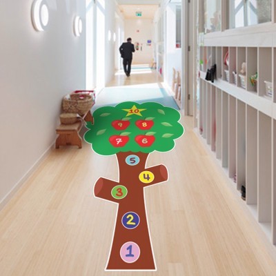 Δέντρο κουτσό, Κουτσό, Αυτοκόλλητα δαπεδου, 130 x 228 εκ.