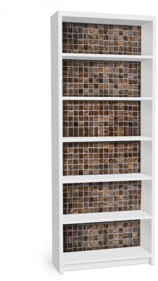 Ψηφιδωτό, Βιβλιοθήκη Billy Ikea, Αυτοκόλλητα έπιπλων, 80 x 202 εκ.