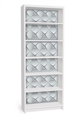 Άσπρο μοτίβο, Βιβλιοθήκη Billy Ikea, Αυτοκόλλητα έπιπλων, 80 x 202 εκ. (40773)