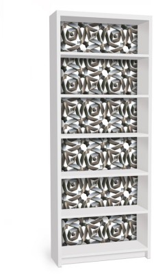 Houseart Αφηρημένο μοτίβο, Βιβλιοθήκη Billy Ikea, Αυτοκόλλητα έπιπλων, 80 x 202 εκ.