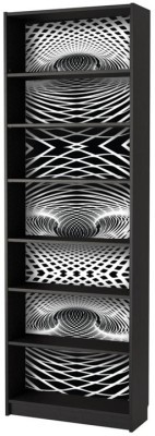 Μοτίβο ψευδαίσθησης, Βιβλιοθήκη Billy Ikea, Αυτοκόλλητα έπιπλων, 80 x 202 εκ. (40781)