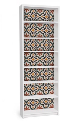 Vintage tiles, Βιβλιοθήκη Billy Ikea, Αυτοκόλλητα έπιπλων, 80 x 202 εκ. (40789)