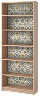Houseart Περσικό μοτίβο, Βιβλιοθήκη Billy Ikea, Αυτοκόλλητα έπιπλων, 80 x 202 εκ.