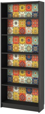 Μεξικάνικο μοτίβο Βιβλιοθήκη Billy Ikea Αυτοκόλλητα έπιπλων 80 x 202 cm (40794)