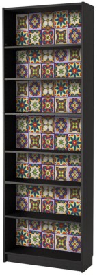 Μαροκινό vintage μοτίβο, Βιβλιοθήκη Billy Ikea, Αυτοκόλ