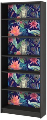 Houseart - ΣΗΜΑΝΤΙΚΟ: Σε περίπτωση διαφοράς τιμής από το κατάστημα ισχύει παντα και μόνο η τιμή του καταστήματος Μοτίβο με παγώνια, Βιβλιοθήκη Billy Ikea, Αυτοκόλλητα έ