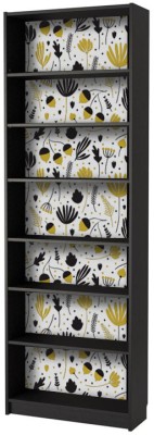 Houseart - ΣΗΜΑΝΤΙΚΟ: Σε περίπτωση διαφοράς τιμής από το κατάστημα ισχύει παντα και μόνο η τιμή του καταστήματος Σκανδιναβικό μοτίβο, Βιβλιοθήκη Billy Ikea, Αυτοκόλλητα