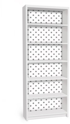Μοτίβο με σταυρούς, Βιβλιοθήκη Billy Ikea, Αυτοκόλλητα 