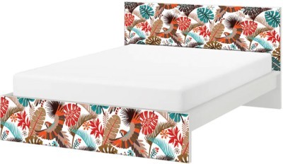 Τροπικό μοτίβο, Κρεβάτι Malm Ikea, Αυτοκόλλητα έπιπλων,