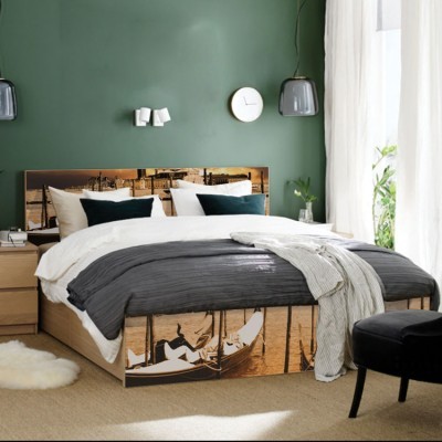 Ηλιοβασίλεμα στη Βενετία, Κρεβάτι Malm Ikea, Αυτοκόλλητ