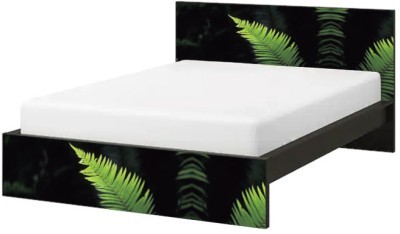 Houseart Τροπικοί φοίνικες, Κρεβάτι Malm Ikea, Αυτοκόλλητα έπιπλων,