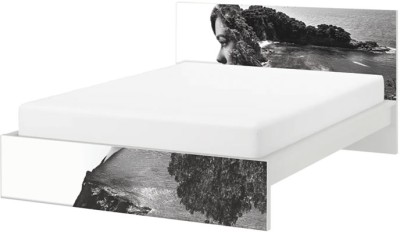 Houseart Μητέρα Φύση!, Κρεβάτι Malm Ikea, Αυτοκόλλητα έπιπλων,