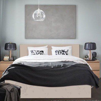 Κάνε μια Ευχή Κρεβάτι Malm Ikea Αυτοκόλλητα έπιπλων 1 ΤΜΧ 156×78 & 1 ΤΜΧ 156×38 cm (40861)