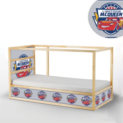 Houseart - ΣΗΜΑΝΤΙΚΟ: Σε περίπτωση διαφοράς τιμής από το κατάστημα ισχύει παντα και μόνο η τιμή του καταστήματος Lightning McQueen, Κρεβάτι Kura Ikea, Αυτοκόλλητα έπιπλ