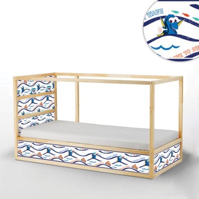 Love to swim, Nemo, Κρεβάτι Kura Ikea, Αυτοκόλλητα έπιπλων,