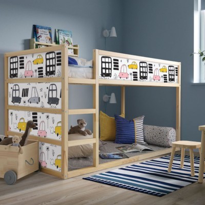 Αυτοκινητάκια κίνηση, Κρεβάτι Kura Ikea, Αυτοκόλλητα έπ