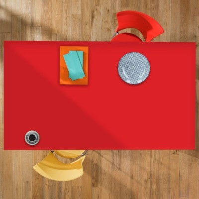 Red, Μονόχρωμα, Αυτοκόλλητα έπιπλων, 60 x 60 εκ. (39996)