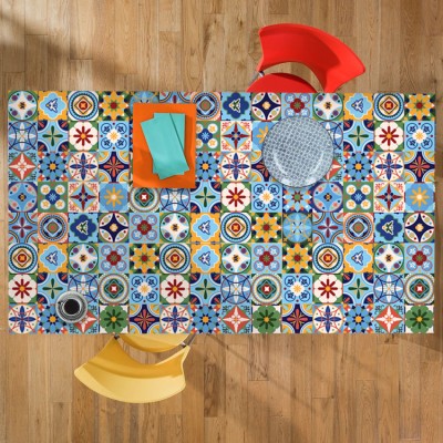 Houseart Talavera Pattern, Μοτίβα, Αυτοκόλλητα έπιπλων, 50 x 50 εκ.