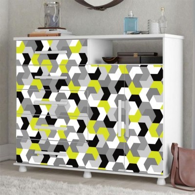 Houseart Γεωμετρικά Σχήματα, Μοτίβα, Αυτοκόλλητα έπιπλων, 50 x 50 εκ.