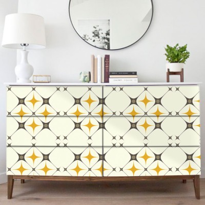 Elegant pattern, Μοτίβα, Αυτοκόλλητα έπιπλων, 50 x 50 εκ. (40522)
