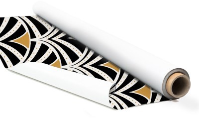 Μοτίβο με μαύρα και χρυσά σχέδια, Μοτίβα, Αυτοκόλλητα έ