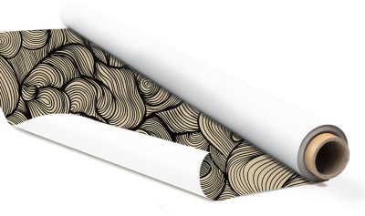 Houseart - ΣΗΜΑΝΤΙΚΟ: Σε περίπτωση διαφοράς τιμής από το κατάστημα ισχύει παντα και μόνο η τιμή του καταστήματος Κυματιστές μαύρες γραμμές, Μοτίβα, Αυτοκόλλητα έπιπλων,