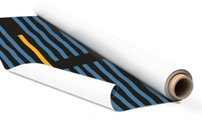 Μπλε οριζόντιες γραμμές, Μοτίβα, Αυτοκόλλητα έπιπλων, 50 x 50 εκ. (48726)