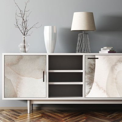 Διακόσμηση παιδικού δωματίου House Art - ΣΗΜΑΝΤΙΚΟ: Σε περίπτωση διαφοράς τιμής από το κατάστημα ισχύει παντα και μόνο η τιμή του καταστήματος Painted beige poster, Μοτίβα, Αυτοκόλλητα έπιπλων, 50 x