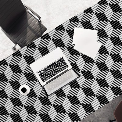 Τρισδιάστατοι κύβοι με γραμμές, Μοτίβα, Αυτοκόλλητα έπι